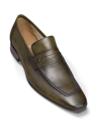 Summer loafers - Devon bronze grained leather